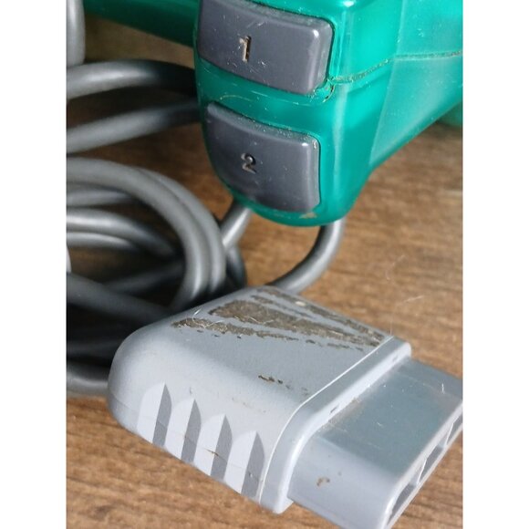 Sony PlayStation 2 PS2 OEM DUALSHOCK 2 Emerald Green Controller (SCPH-10010) - Picture 9 of 10